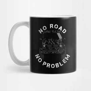 No road no problem - G Wagon Klasse Offroad 4x4 SUV Mug